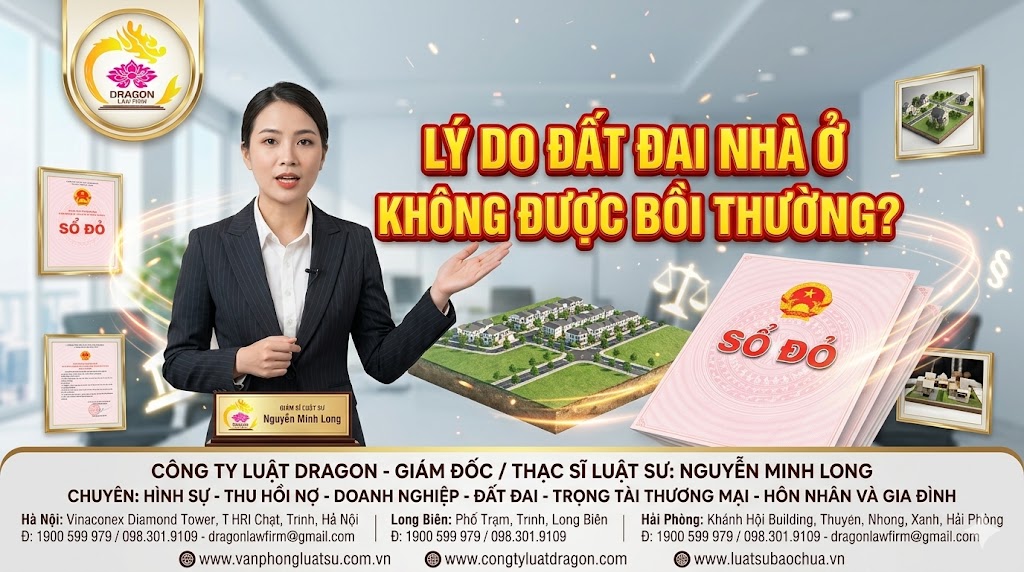 Lý do đất đai nhà ở không được bồi thường?